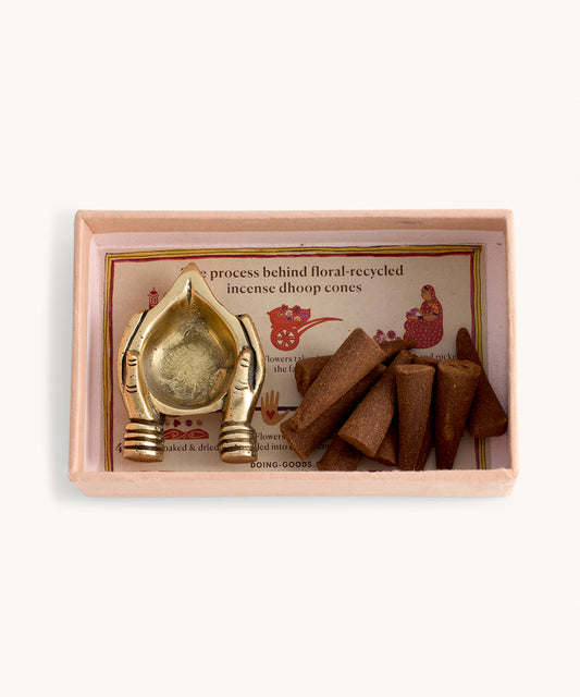 Wierookkegels Geschenkset Kaneel