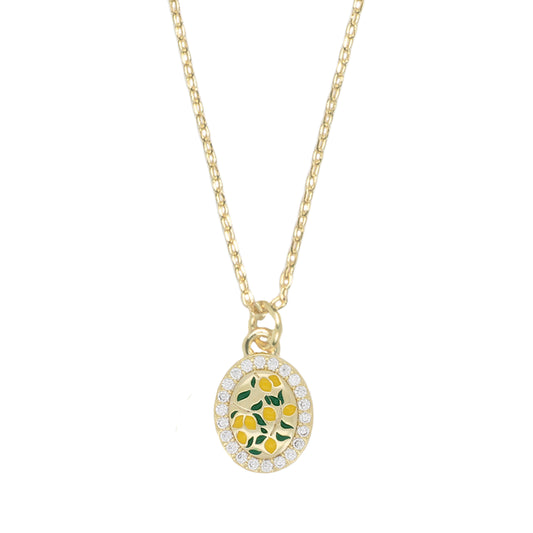 Sunlight Goldplated Ketting Bedel Citroen