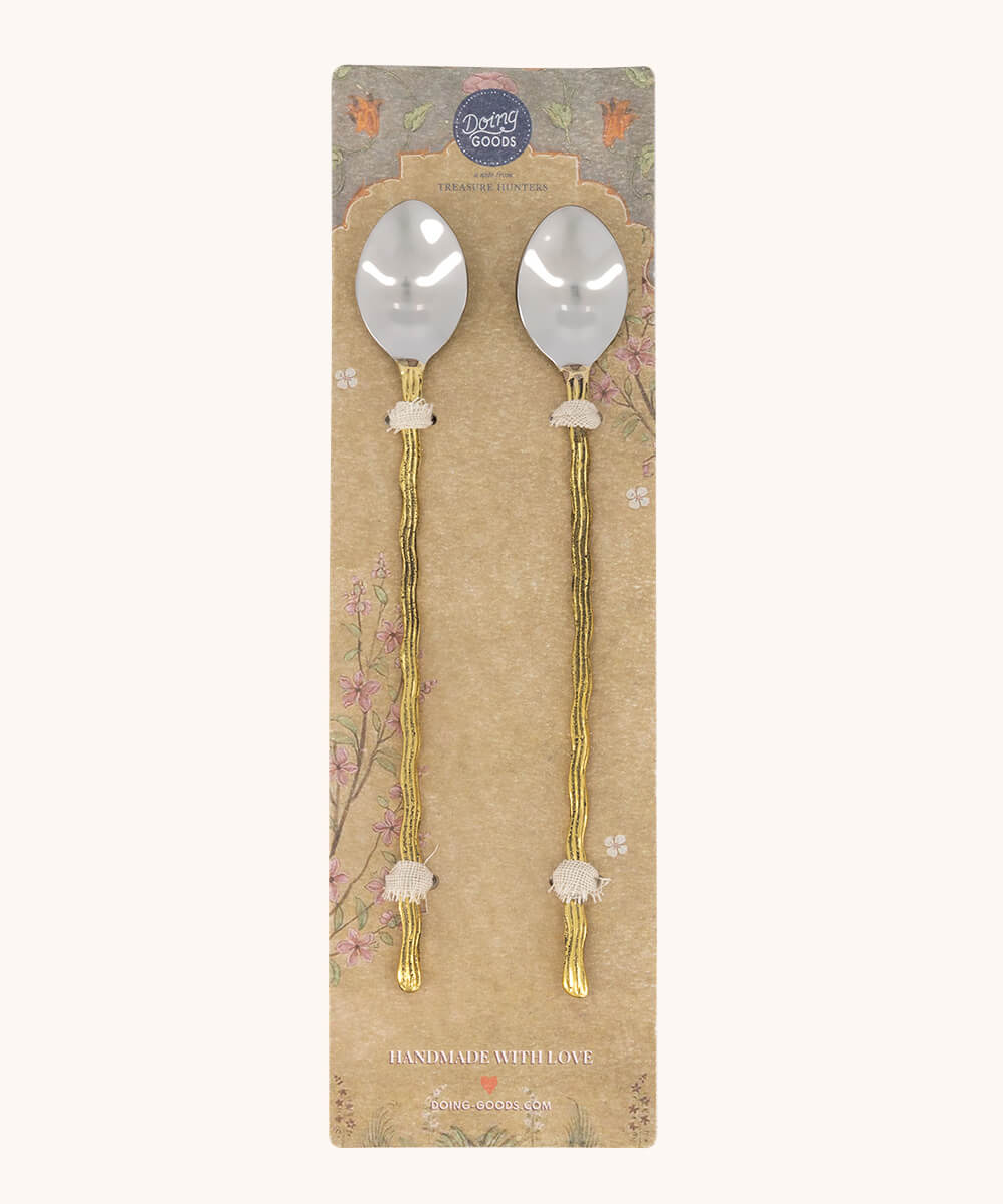 Wavy Latte Lepel Set