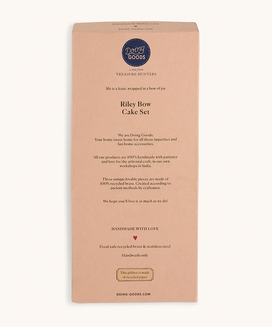 Riley Strik Taart Set (in cadeaubox)