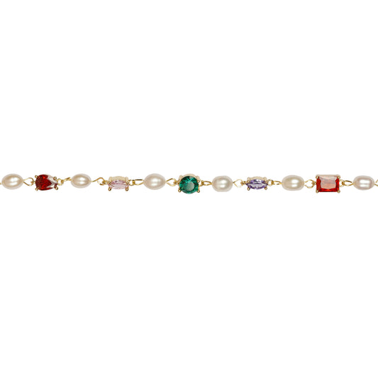 Sunlight Goldplated Armband Parel Bedel Multi