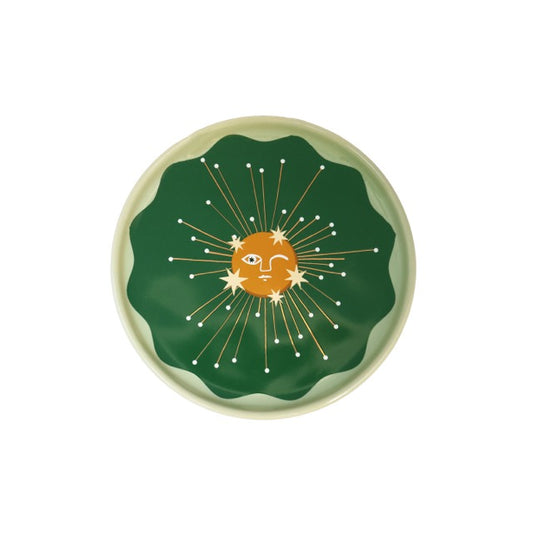 Klein Groen Bordje Maan